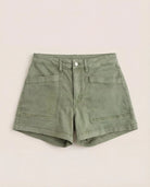 Kalamata $|& SEAS Abby Twill Short - Hanger Detail