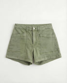 Kalamata $|& SEAS Abby Twill Short - Hanger Detail