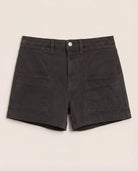 Vintage Black $|& SEAS Oasis Patch Pocket Short - Hanger Detail