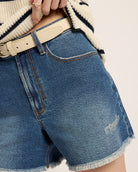 Storm $|& SEAS Maple Distressed Short - SOF Full Front