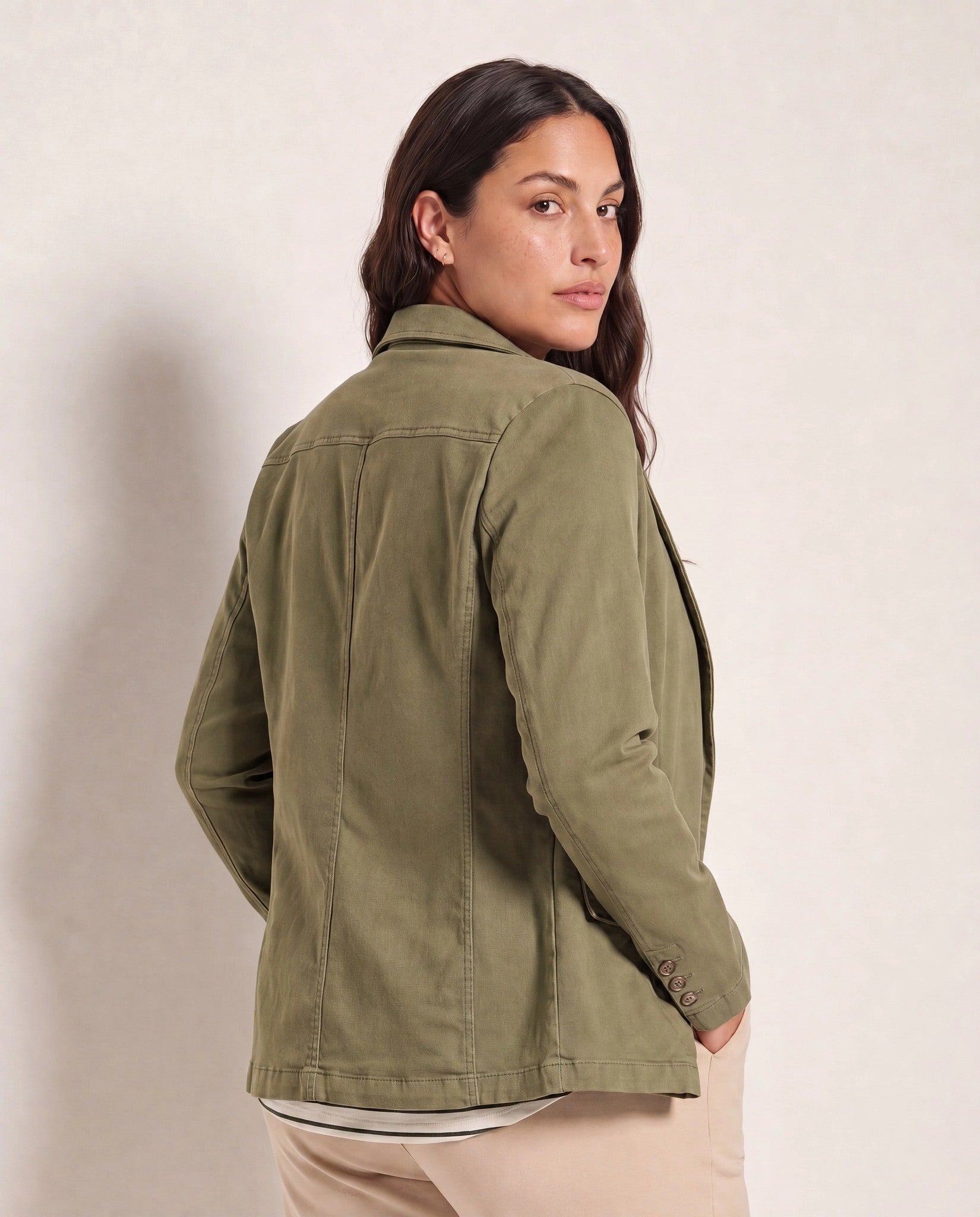 Moss $|& SEAS Naomi Blazer - SOF Back
