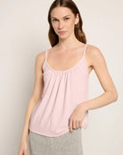 Peach Ice $|& SEAS Press Snooze Tank - SOF Front