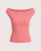 Peachy $|& SEAS Eden Pleated One Shoulder Top - Hanger Detail