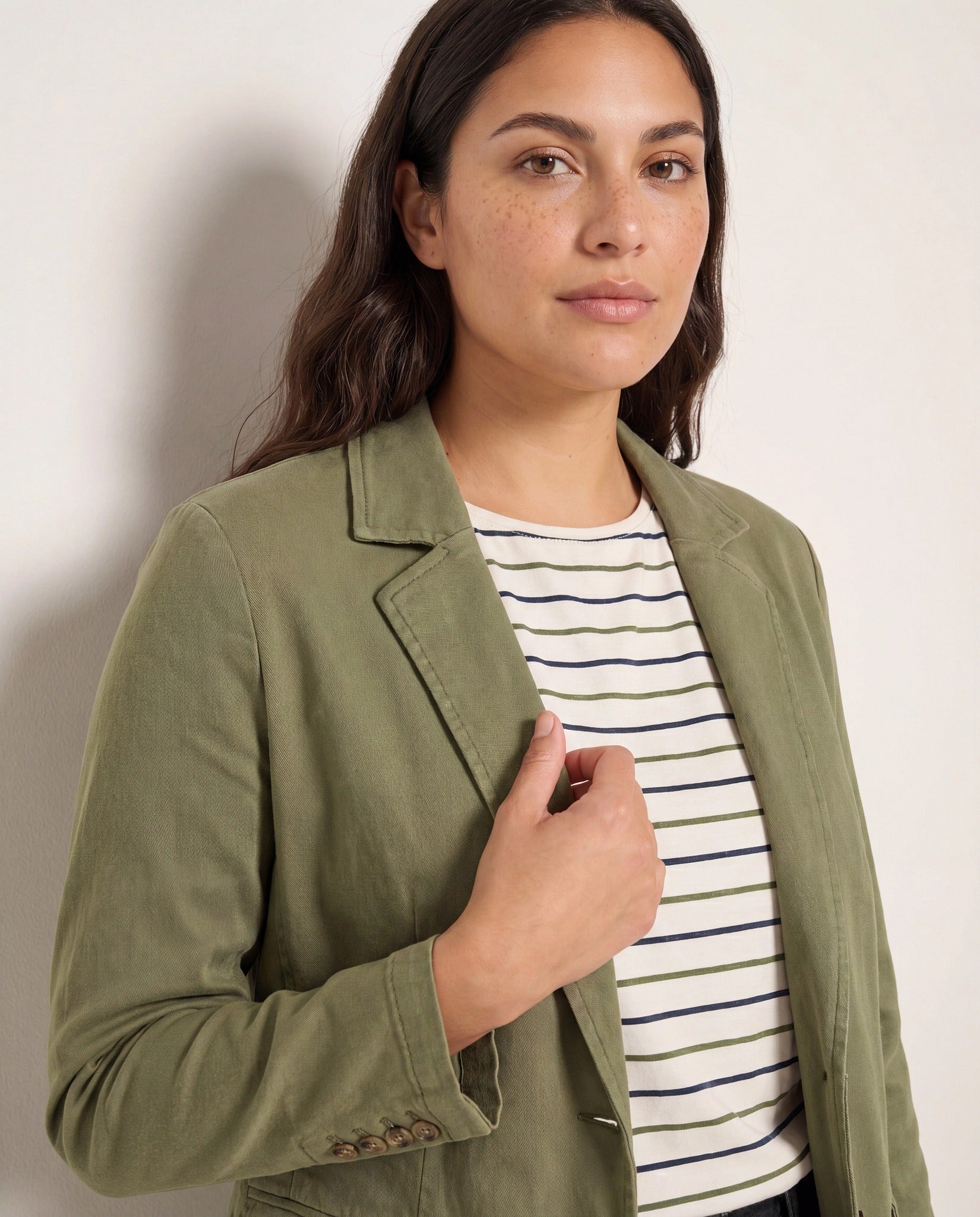 Moss $|& SEAS Naomi Blazer - SOF Full Front