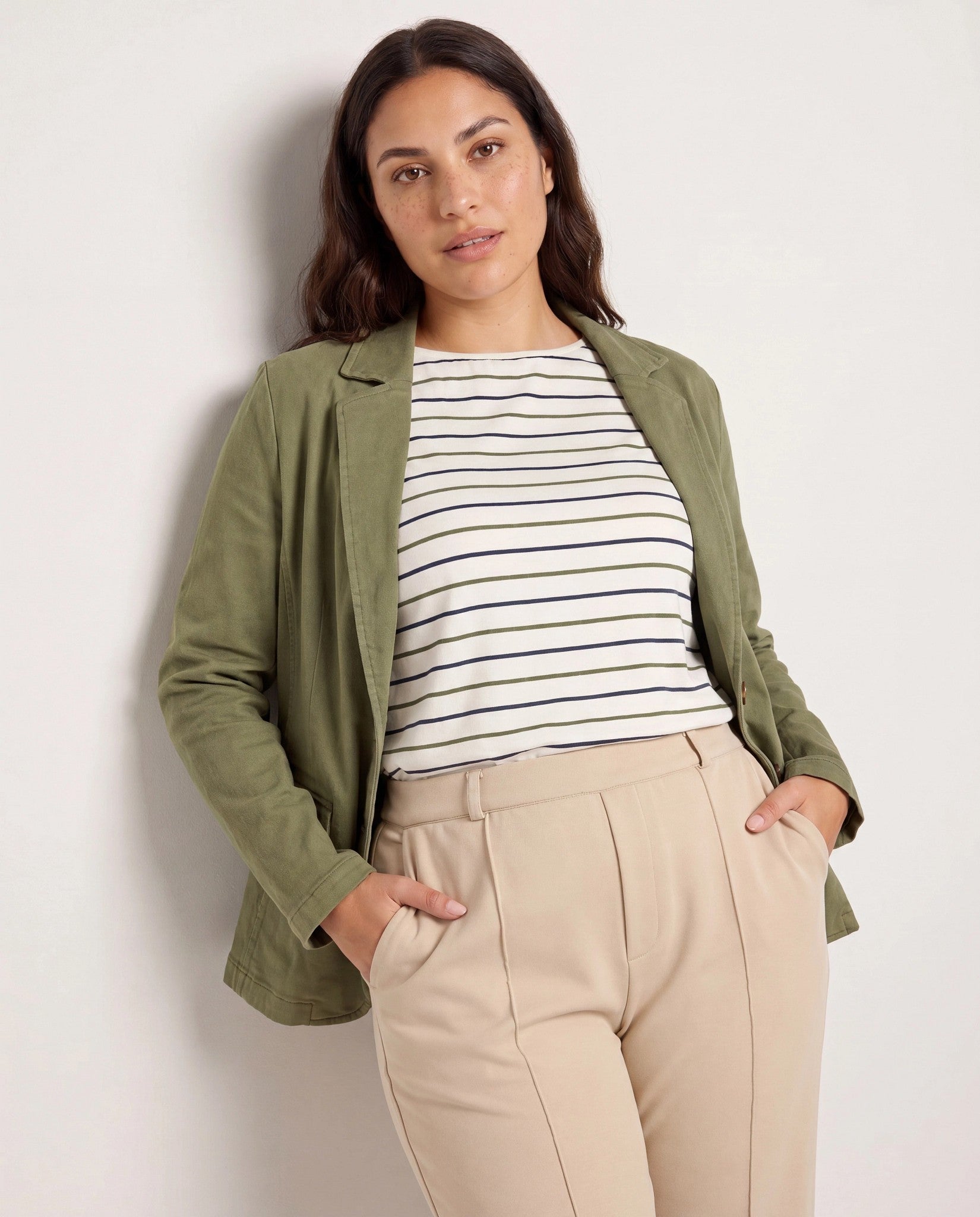 Moss $|& SEAS Naomi Blazer - SOF Front