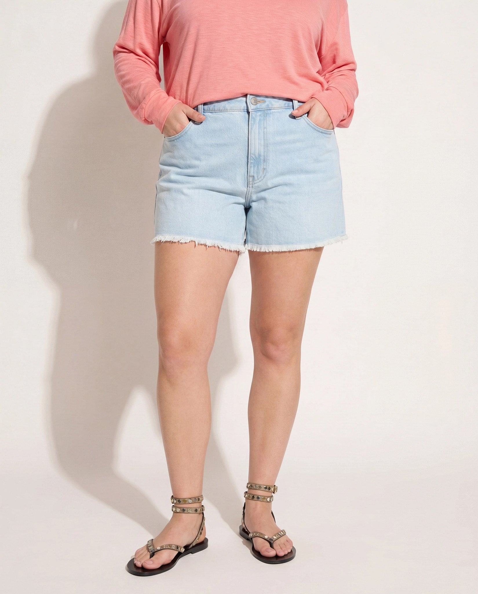 Clear Sky $|& SEAS Maple Distressed Short - SOF Front