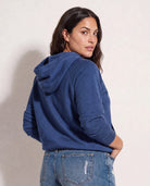 Navy $|& SEAS Salty Graphic Hoodie - SOF Back