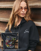 Midnight $|& SEAS Ryder "Tide Tripper" Graphic Hoodie - SOF Front