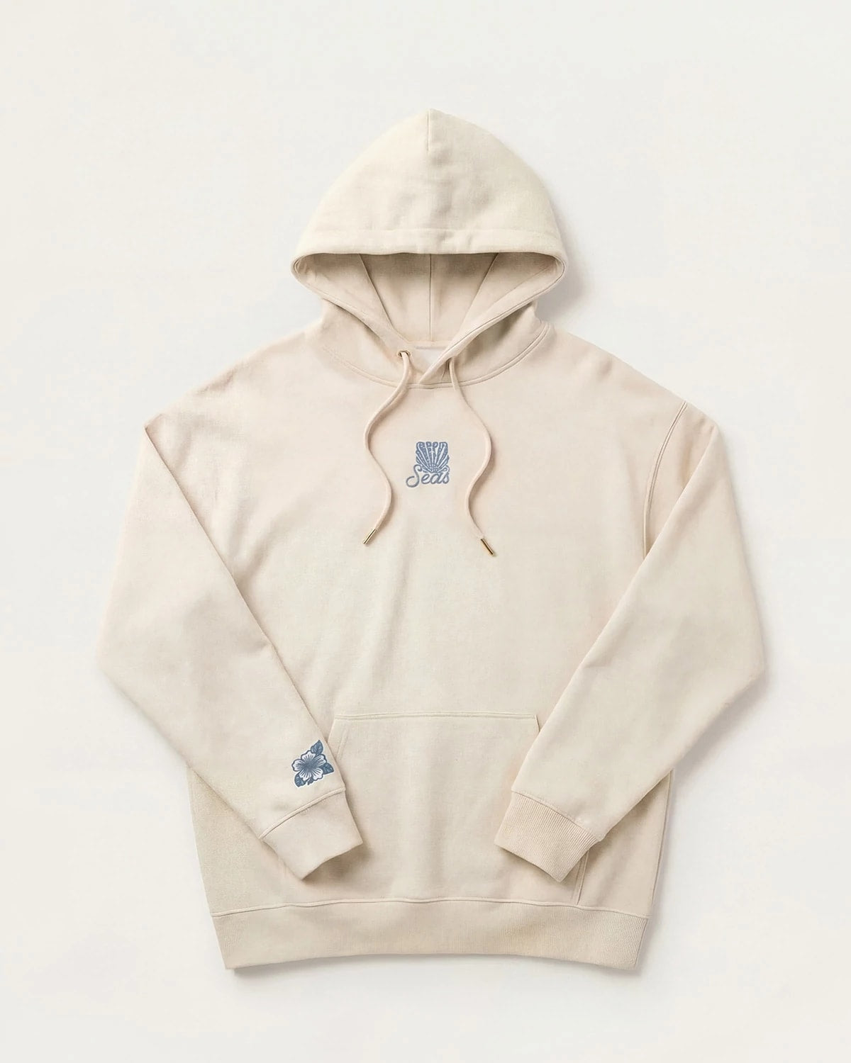 Cream $|& SEAS Ryder "Sun Chaser" Graphic Hoodie - VOF Detail