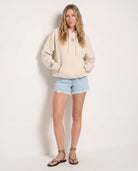 Cream $|& SEAS Ryder "Sun Chaser" Graphic Hoodie - UGC On Fig