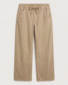 Pebble $|& SEAS Ellie Drawstring Straight Leg Pant - Hanger Detail