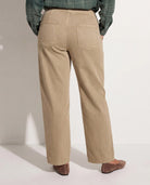 Pebble $|& SEAS Ellie Drawstring Straight Leg Pant - SOF Back