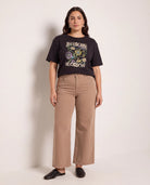 Fawn $|& SEAS Layla Wide Leg Jean - UGC On Fig