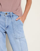 Lakeside $|& Herizon Beaudry Patch Pocket Ankle Jean - SOF Full Front