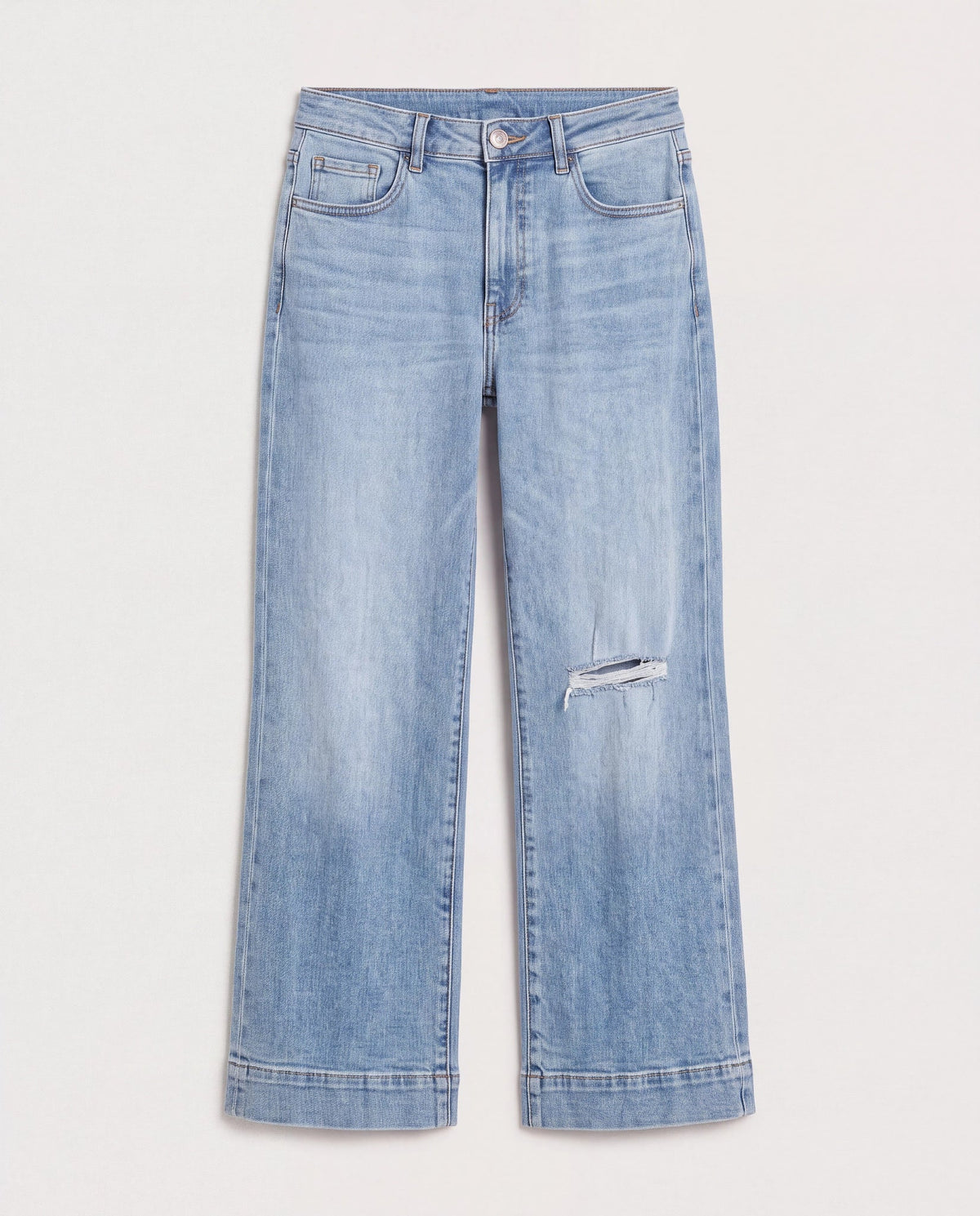Saltwater $|& SEAS Gigi High Rise Boyfriend Ankle Jean - Hanger Detail