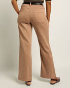 Fawn $|& SEAS Layla Wide Leg Pant - SOF Back