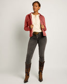 Bordeaux $|& SEAS Potrero Twill Jacket - UGC On Fig