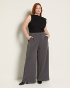Cinder $|& SEAS Jenni Pleat Front Trouser - UGC On Fig