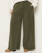 Evergreen $|& SEAS Jenni Pleat Front Trouser - SOF Front