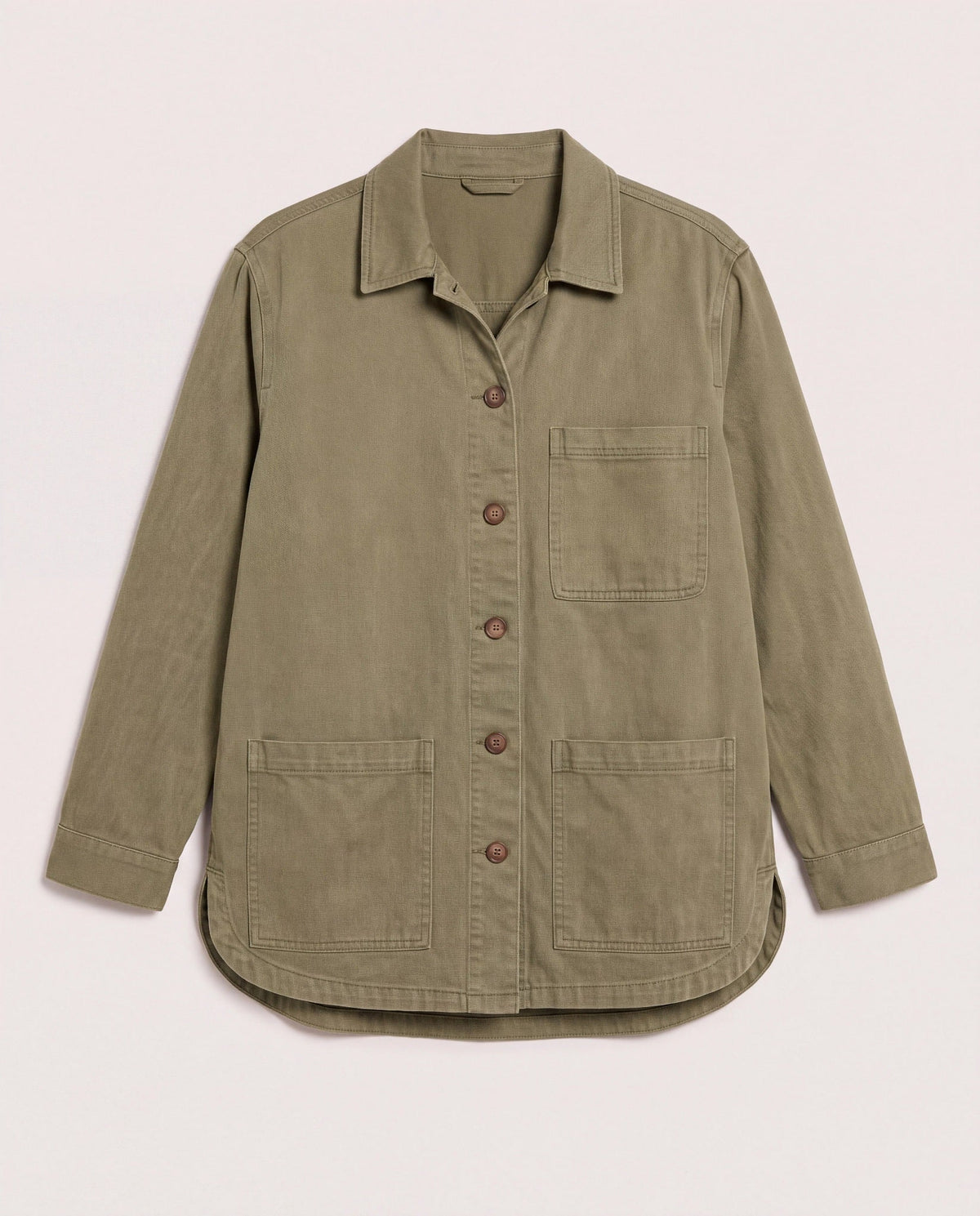 Olive Branch $|& SEAS Charlotte Utility Jacket - Hanger Detail
