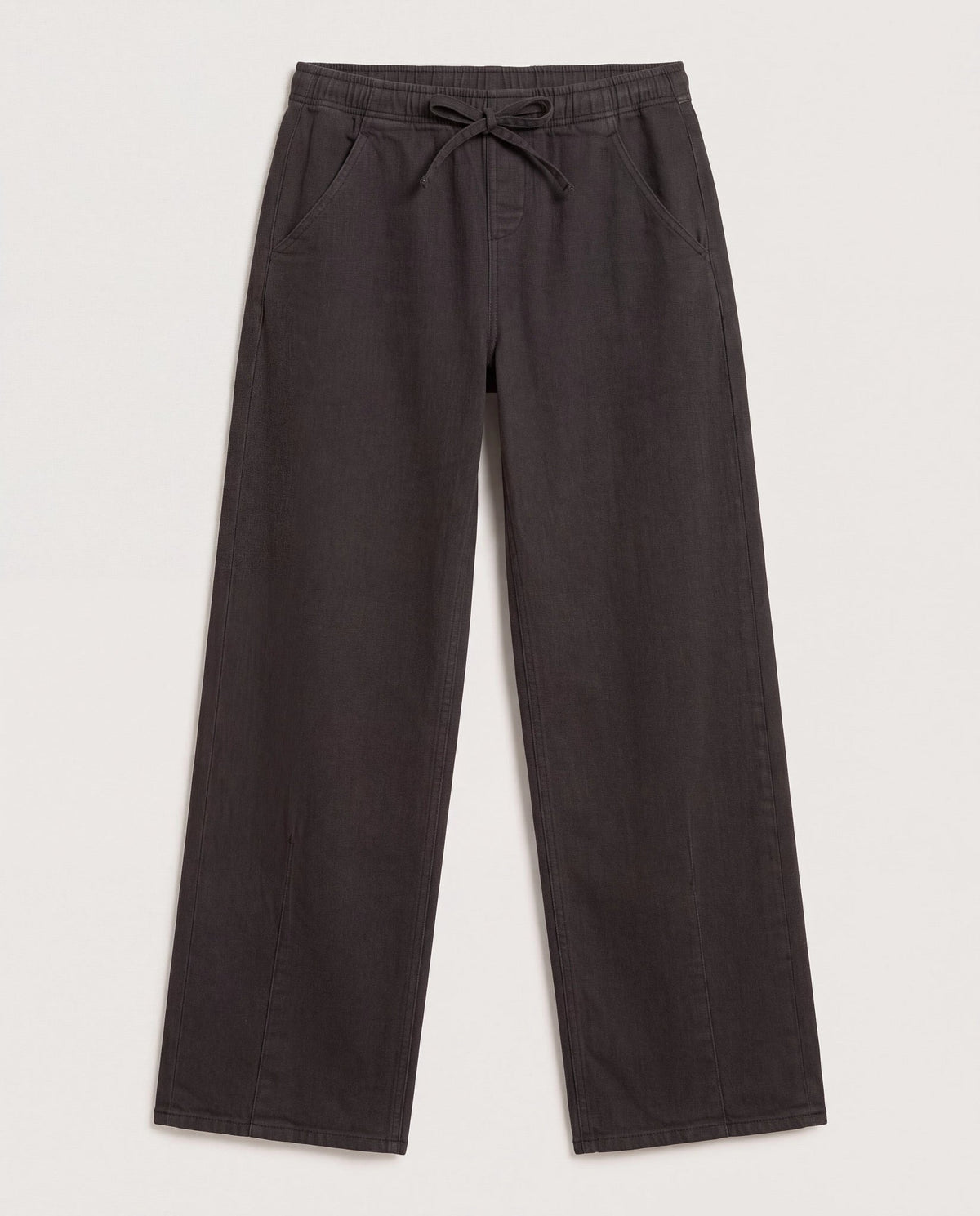 Graphite $|& SEAS Ellie Drawstring Straight Leg Pant - Hanger Detail