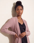 Dusty Rose $|& SEAS Nostalgia Robe - SOF Full Front