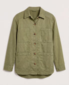 Olive Branch $|& SEAS Charlotte Utility Jacket - Hanger Detail