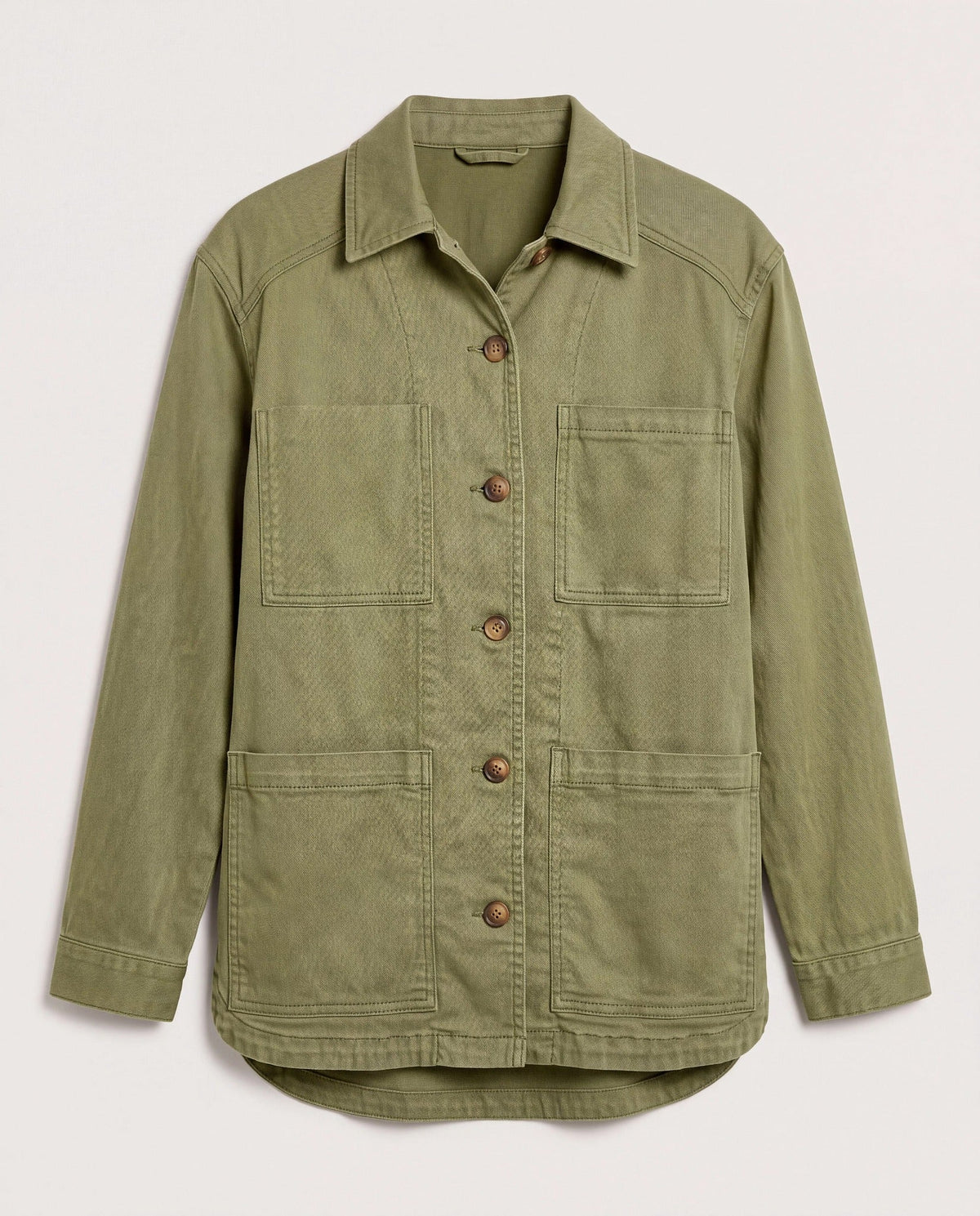 Olive Branch $|& SEAS Charlotte Utility Jacket - Hanger Detail