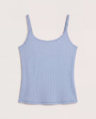 Denim Blue $|& SEAS Sleep Over Tank - Hanger Detail