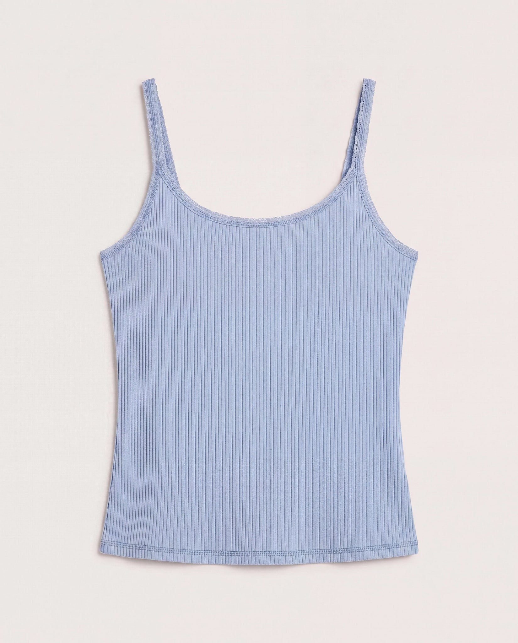 Denim Blue $|& SEAS Sleep Over Tank - Hanger Detail