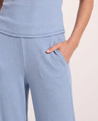 Denim Blue $|& SEAS Sleep Over Pant - SOF Full Front