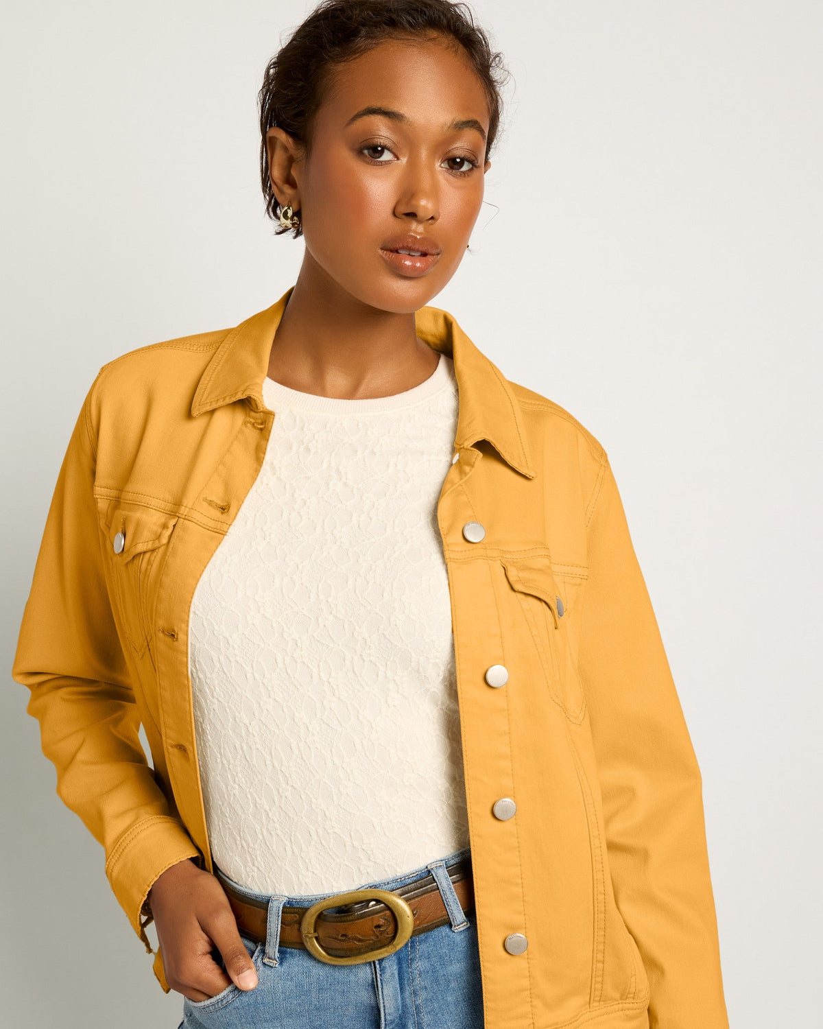 Saffron $|& SEAS Valencia Jacket - SOF Front