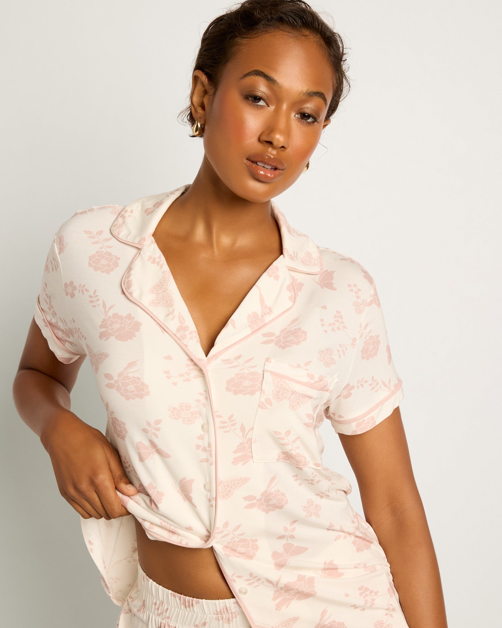 Dusty Rose $|& SEAS Shut-Eye Sleep Set - SOF Full Front