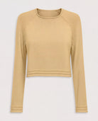 Saffron $|& SEAS Leah Raglan Sweater - Hanger Detail
