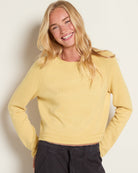 Saffron $|& SEAS Leah Raglan Sweater - SOF Front