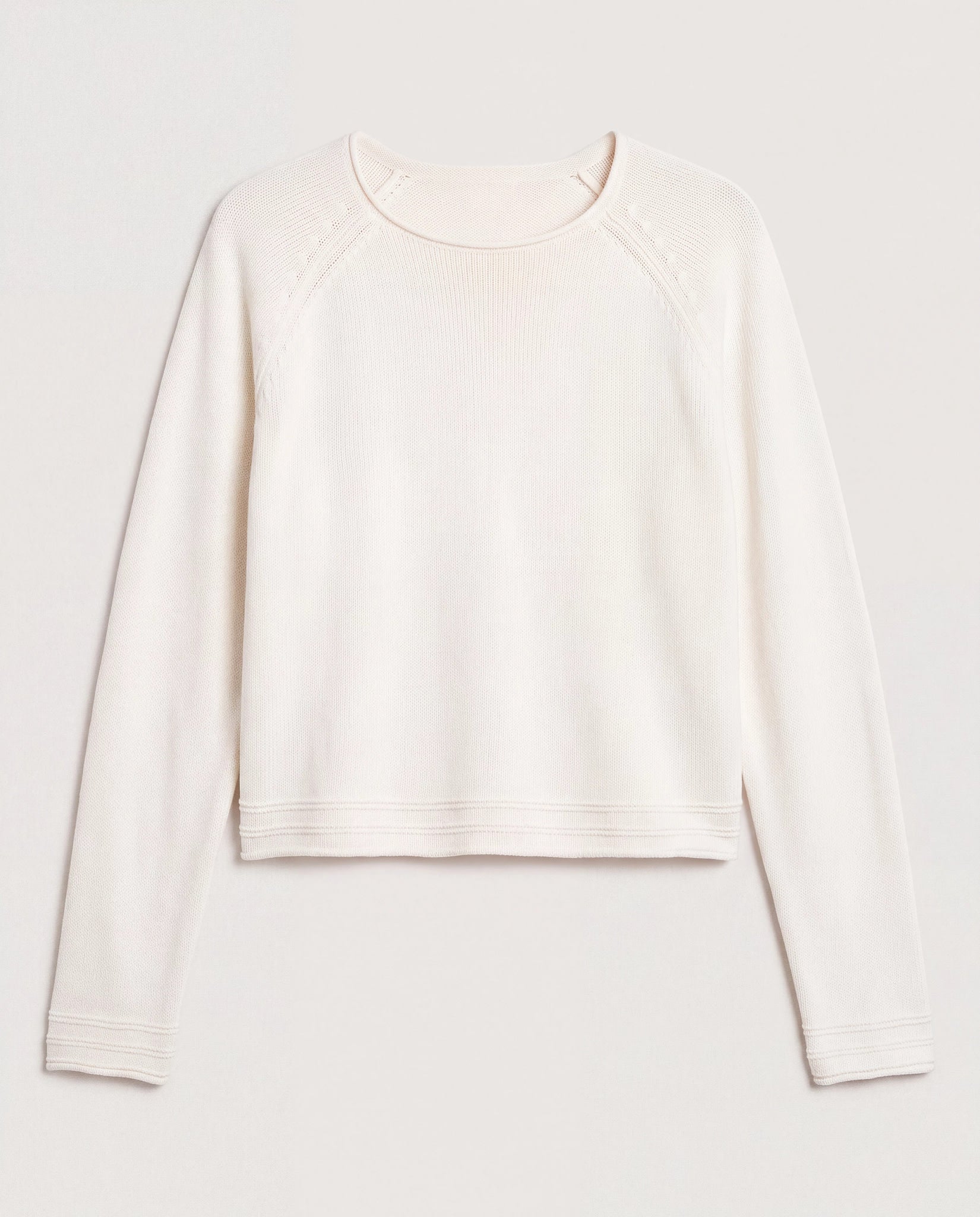 Cream $|& SEAS Leah Raglan Sweater - Hanger Detail