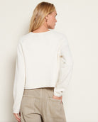 Cream $|& SEAS Leah Raglan Sweater - SOF Back