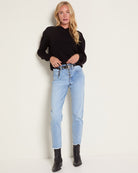 Black $|& SEAS Palm Hooded Sweater - UGC On Fig