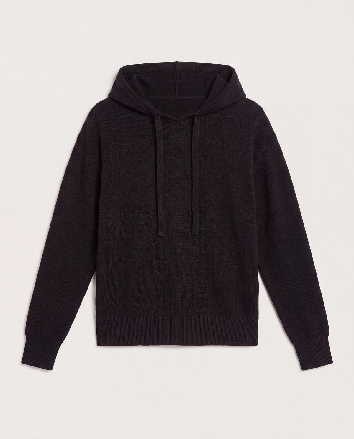 Black $|& SEAS Palm Hooded Sweater - Hanger Detail
