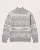 Heather Grey $|& Herizon Franklin Mock Neck Sweater - Hanger Detail