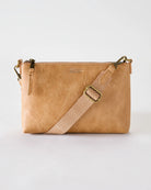 Tan $|& SEAS Compass  Zippered Crossbody