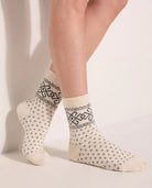 Canyon Multi $|& SEAS 4 Pack Patterned Crew Socks - SOF Detail