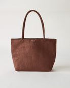Espresso $|& SEAS Arden Braided Handle Tote - Hanger Detail