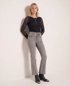 Black $|& SEAS Flora Lace Tee - UGC On Fig