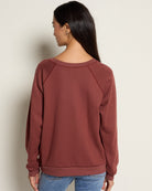 Walnut $|& SEAS Cliffs Raglan Sweatshirt - SOF Back