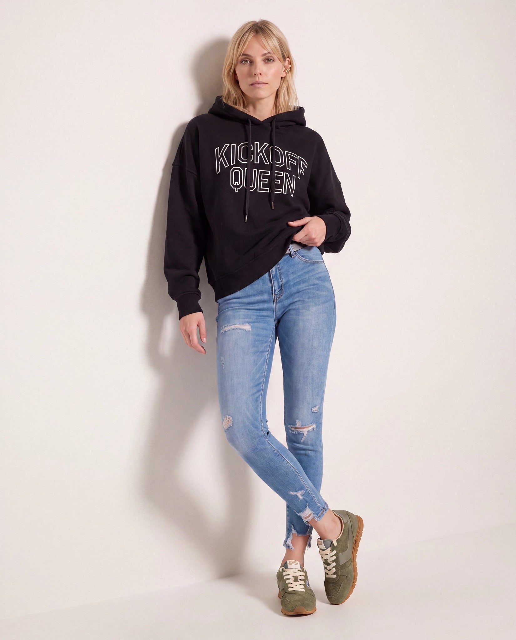 Washed Black $|& SEAS Playoff Graphic Hoodie - UGC On Fig
