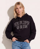 Washed Black $|& SEAS Playoff Graphic Hoodie - SOF Front