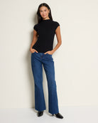 Black $|& Bobeau Animal Jacquard Sweater - UGC On Fig