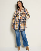 Navy Copper Plaid $|& Thread & Supply Roswell Jacket - UGC On Fig