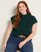 Pine $|& SEAS Kendall Mock Neck - VOF Front